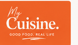 Banner laranja My Cuisine