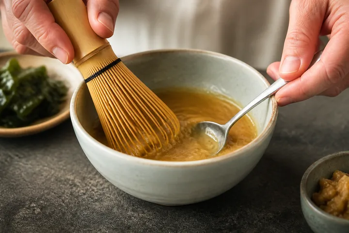 Dissolva o miso