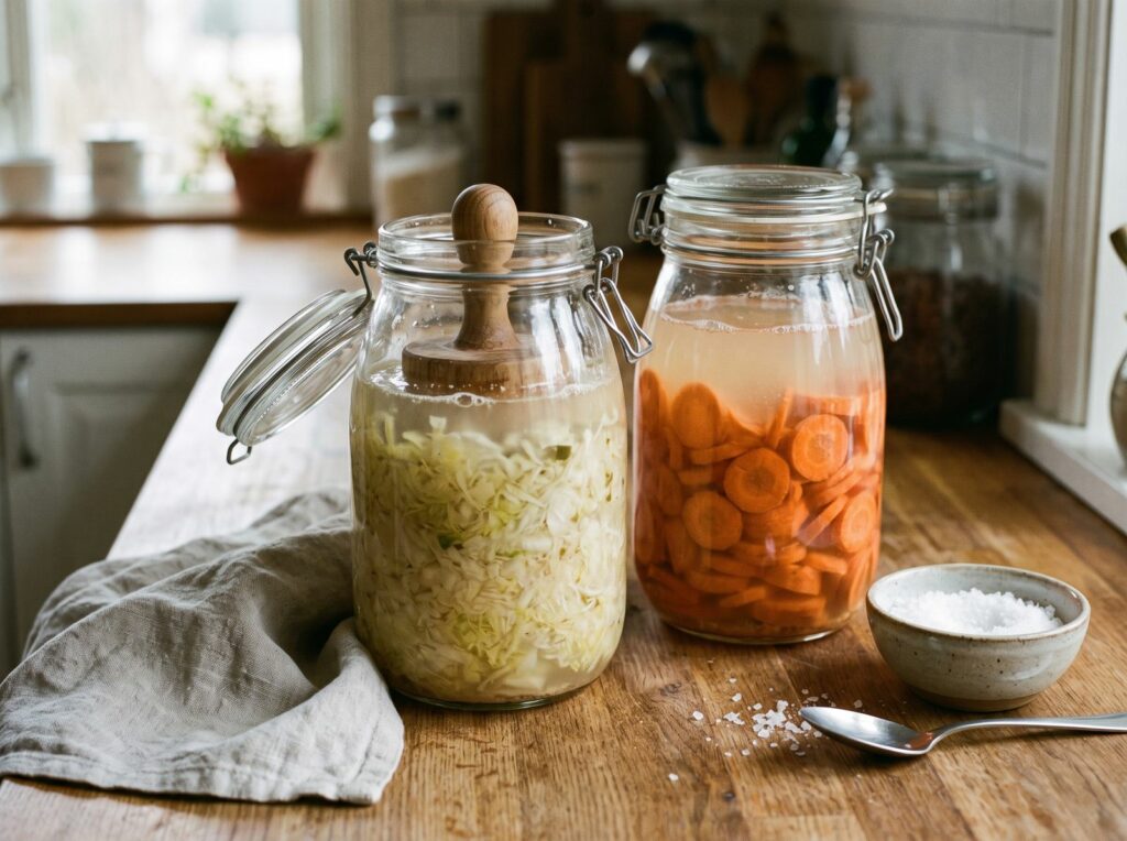 Guia de alimentos fermentados caseiros