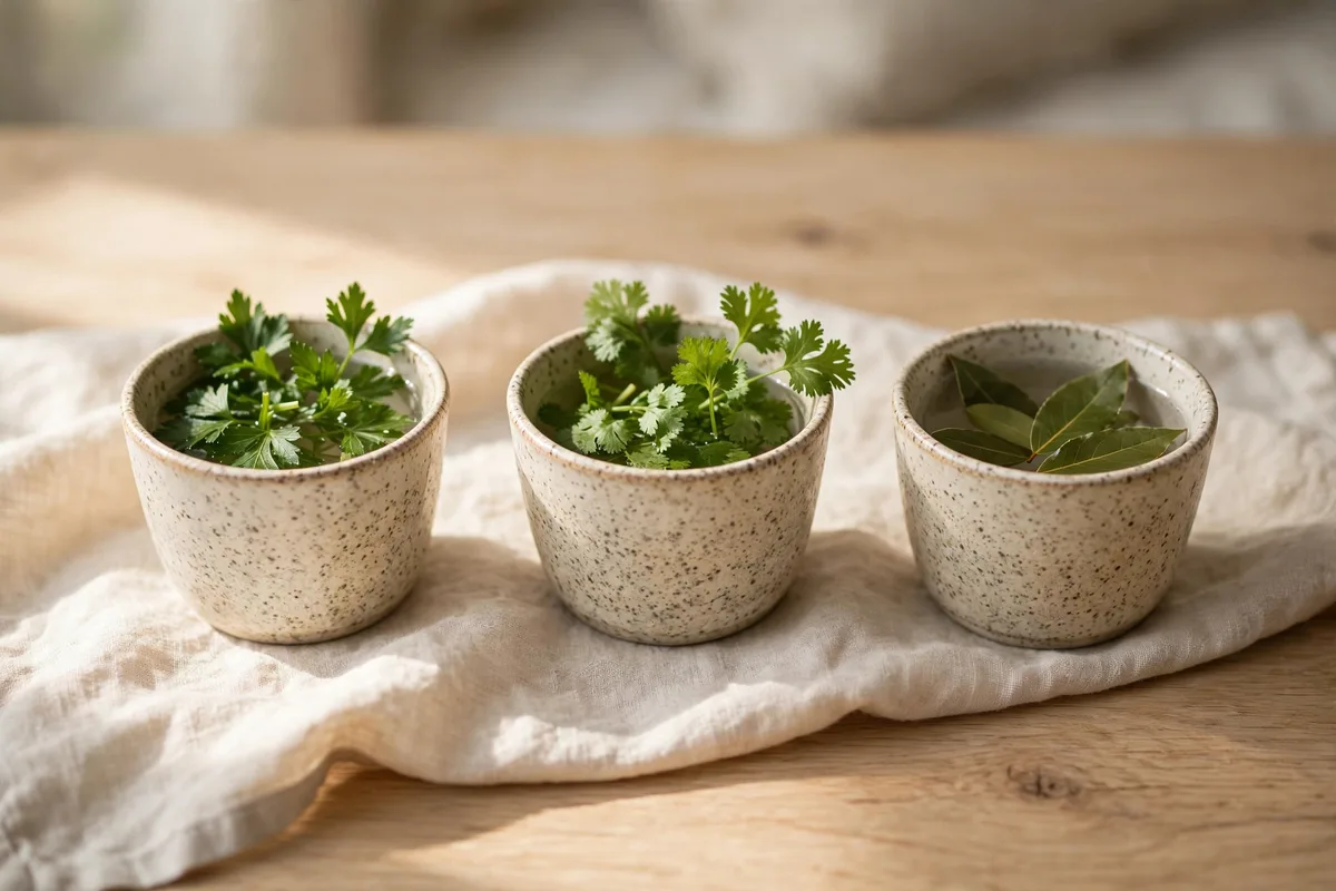 Como conservar ervas aromáticas frescas por mais tempo